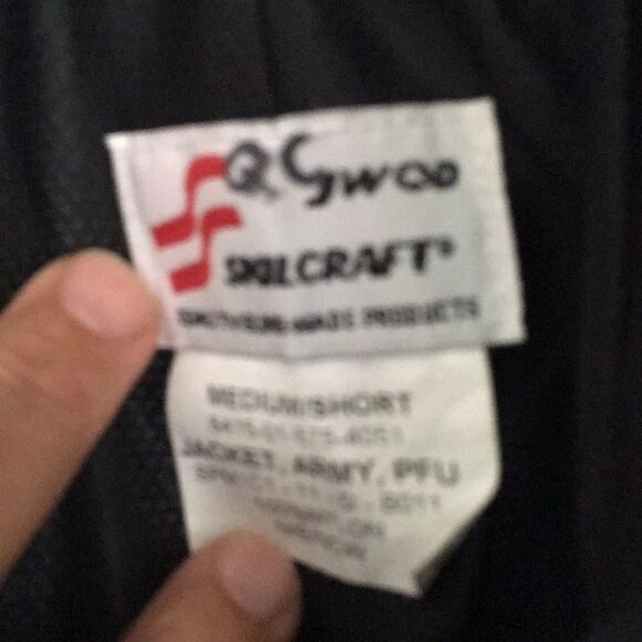 Reflective Camouflage Camo Army PFU Gray Jacket M - Picture 3 of 4